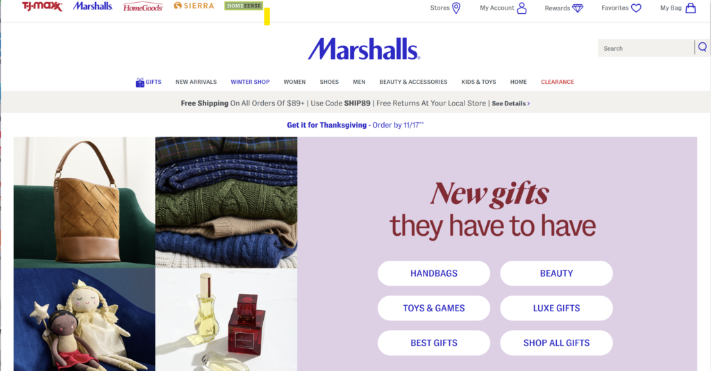 Marshalls